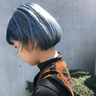 ショート カラー 🌈圧倒的デザイン力 内井省吾のヘアスタイル