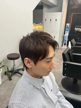 カラー メンズパーマ北千住 学生人気No.1登坂のヘアスタイル