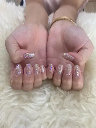 ミディアム 💜MIYA nail川崎店のネイルデザイン