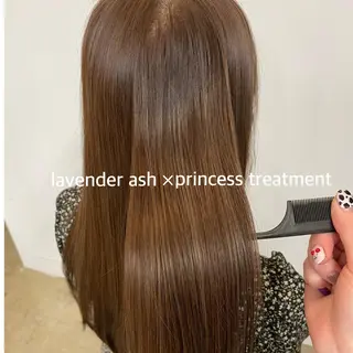 ロング 暖色カラー推し/ トヤエリコのヘアスタイル