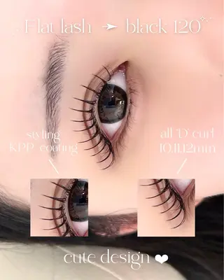 マツエク・マツパ charer eye salon所属・マブチ キサラのマツエク・マツパデザイン