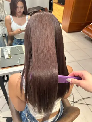 セミロング カラー 艶カラー/耳つぼ/ 渡辺奈緒のその他イメージ