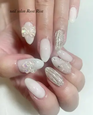 セミロング ネイル ネイルスタジオ シェイクユアハンズのネイルデザイン