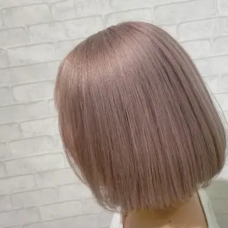 ショート カラー ベレーザ渋谷所属・🦋ハイトーン・髪質 改善🦋成嶋 朋希のヘアスタイル