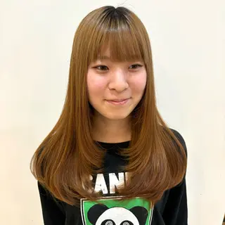 ロング 鈴木 祐香のヘアスタイル