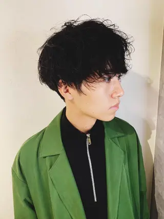 メンズ ノミネーション大宮所属・TOSHIKI/ ハイトーン/髪質改善のヘアスタイル