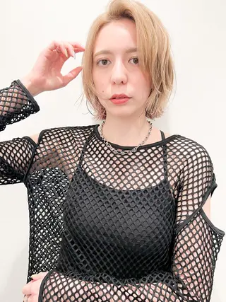 ショート カラー ✨前田 優・2拠点✨ ✨恵比寿・札幌店✨のヘアスタイル