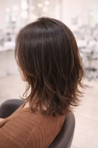 ミディアム カラー 中原由貴 /WILLOW京橋のヘアスタイル