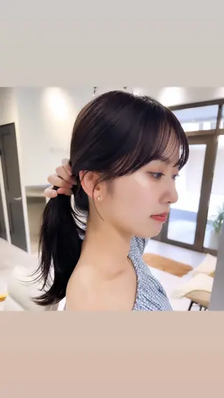 セミロング COA PLUS立川所属・縮毛矯正 特化アツシのヘアスタイル