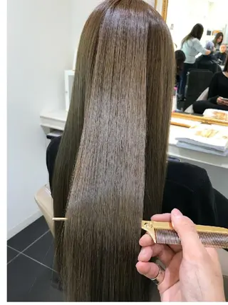 ロング カラー ＡＳＨ 大宮のヘアスタイル