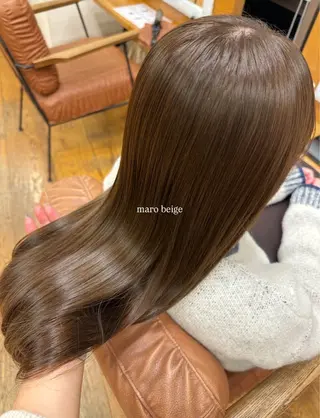 ロング iroha/大阪梅田 /ニュアンスカラーのヘアスタイル