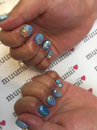 ネイル ネイルサロンmuumii所属・東十条muumii ネイルまつ毛のネイルデザイン
