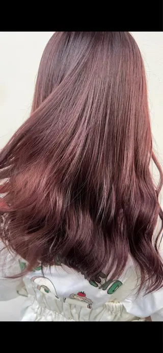 ロング かわの ももな 💜ྀིのヘアスタイル
