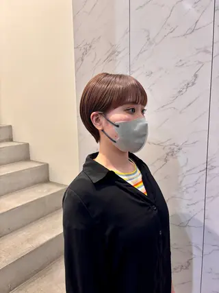 ショート miu /透明感カラーのヘアスタイル
