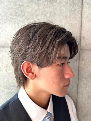 カラー メンズ 心斎橋本町メンズ 美容師ユースケのヘアスタイル