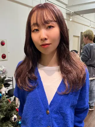 ロング 酸性ストレート 🤍🎀honokaのヘアスタイル