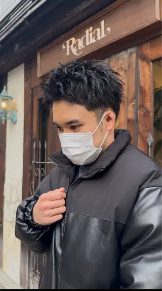 ショート Radial 藤澤　志のヘアスタイル