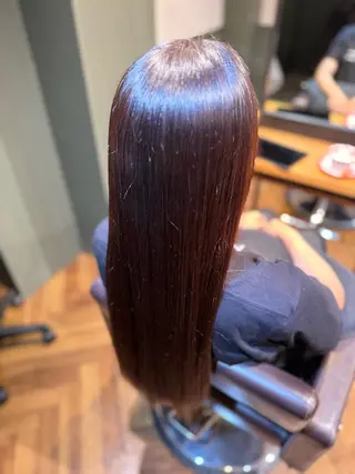 ロング 髪質改善ヘアエステ AInoa RUANA 青山所属・✨️髪質改善 ミヤケのヘアスタイル