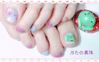 ネイル 林 珠里のネイルデザイン