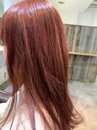 ミディアム カラー パーマ/透明感カラー /ボブ/吉田一生のヘアスタイル