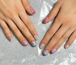 ネイル VIERU 🌈🎀💖のネイルデザイン