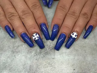 ネイル 井上春菜/長さだし パラジェルフィルインのネイルデザイン