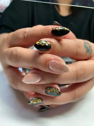 ミディアム ネイル nail yukkoのネイルデザイン