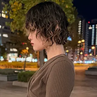 ショート ボブ/ショートボブ/ 岡山駅/別曽遥也のヘアスタイル