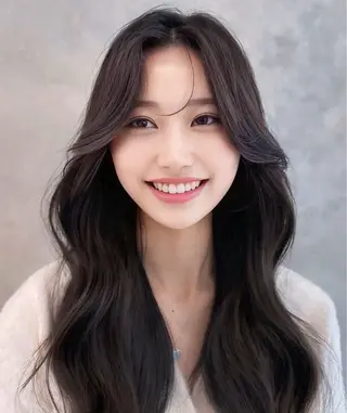 ロング カラー パーマ 巻ける縮毛矯正 Sachi🐰のヘアスタイル