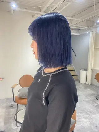 ミディアム カラー ベージュカラー /aibiのヘアスタイル