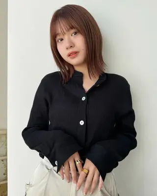 ショート 暖色カラー/似合わせ カット/名古屋/辻のヘアスタイル