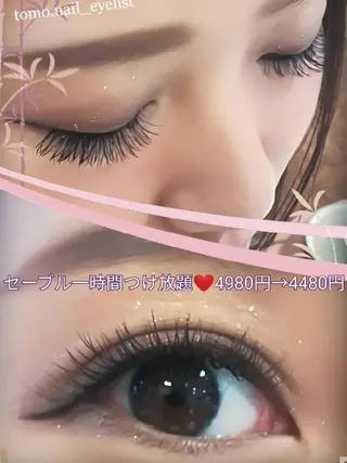 マツエク・マツパ tomonail eyelistのマツエク・マツパデザイン