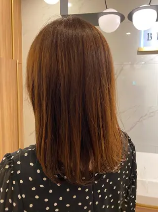 セミロング カラー 門崎未依/レイヤー/ メンズカット🪿🌼のヘアスタイル