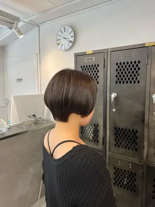 ショート INORI /フェイスレイヤーのヘアスタイル