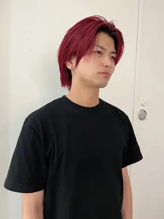 ショート カラー メンズ THE  AGATA TOKYO所属・外国人風パーマ/デザ インカット🦕✨アミのヘアスタイル