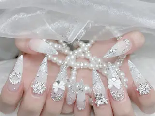 ネイル MoMoA Nail ネイル長さ出し専門店のネイルデザイン