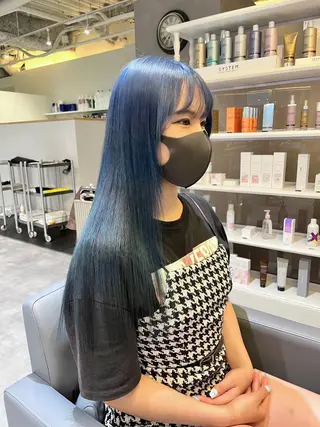 ロング カラー ショート/パーマ/ カラー/FUKOのヘアスタイル