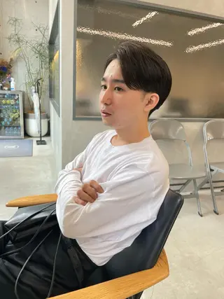 ショート メンズ 佐伯 和佳のヘアスタイル