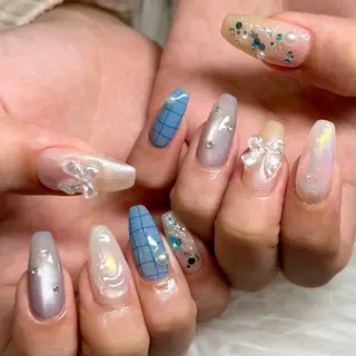 ネイル 藤本 楓のネイルデザイン