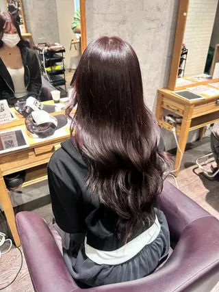 ロング カラー ブリーチ/アレンジ/ 19歳/新宿/アリルのヘアスタイル