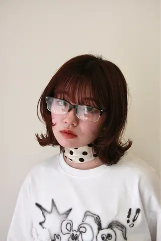 ミディアム Koya ショート/ボブのヘアスタイル