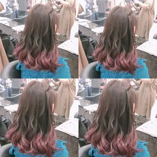 ミディアム カラー ヘアアレンジ 🌷MAYU 🌷のヘアスタイル