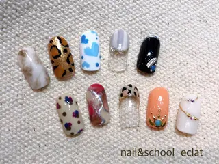 ネイル センター南 eclatのネイルデザイン