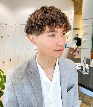 パーマ メンズ arch by kenjeのヘアスタイル