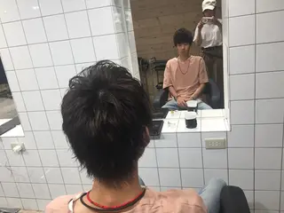 メンズ BABY 艶髪暗髪ヘア💖達人のヘアスタイル