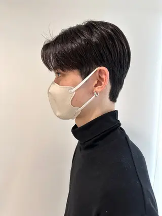 パーマ メンズ 松浦ゆずき 韓国/ 診断/ダウンパーマのヘアスタイル