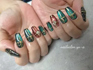 ネイル ネイル＆ホワイトニング   Yu-a所属・yu-a  スカルプ ネイルakiのネイルデザイン