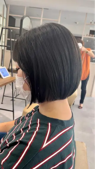 ショート メンズバレイヤージュ 斉藤春のヘアスタイル