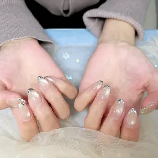 ネイル H3 Nail Tsuki🦋💙のネイルデザイン