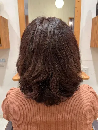 ミディアム TELA HAIR 幕張本郷所属・TELA HAIR 幕張本郷店　千尋のヘアスタイル